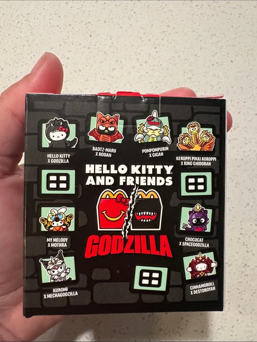 McDonald’s Hello Kitty x Godzilla Gigan